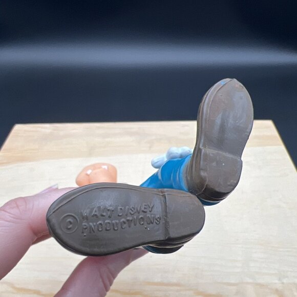 VTG Walt Disney Production Goofy Posable 6" Figure Hong Kong Plastic Toy - Picture 12 of 13